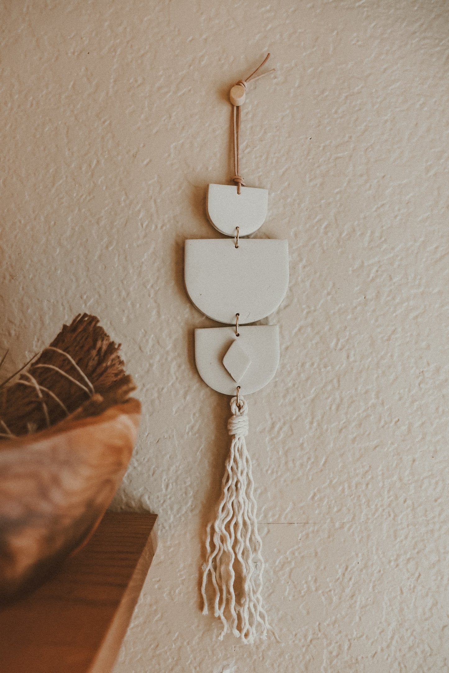 Stacked Small Wall Hanging | 2 Colors