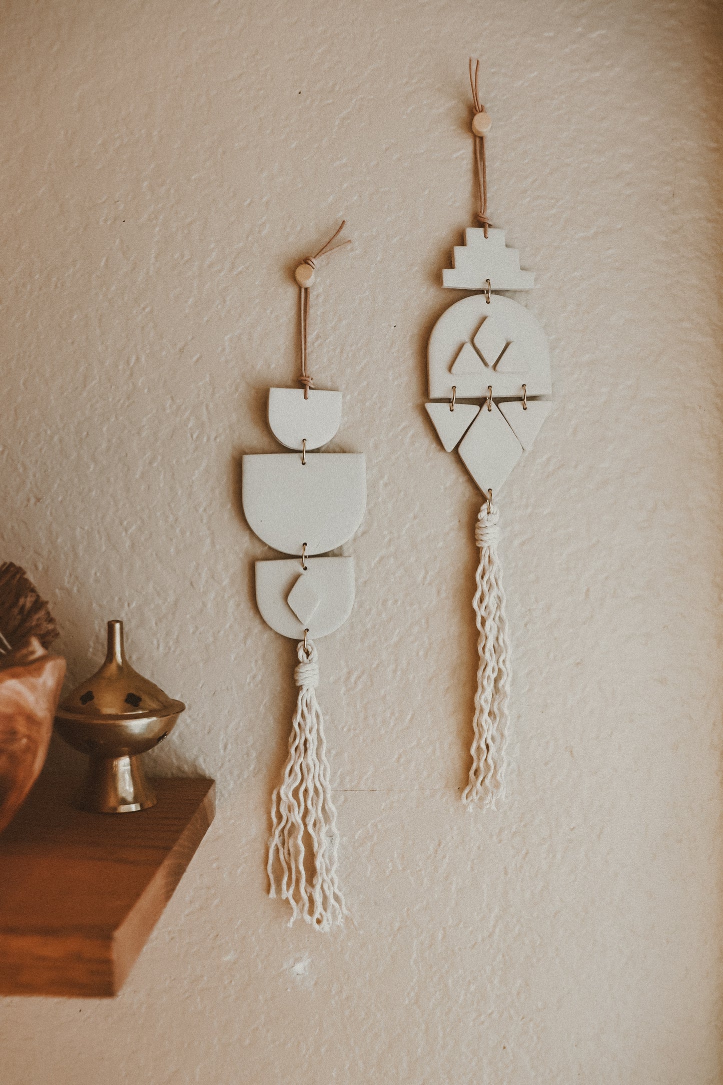 Stacked Small Wall Hanging | 2 Colors