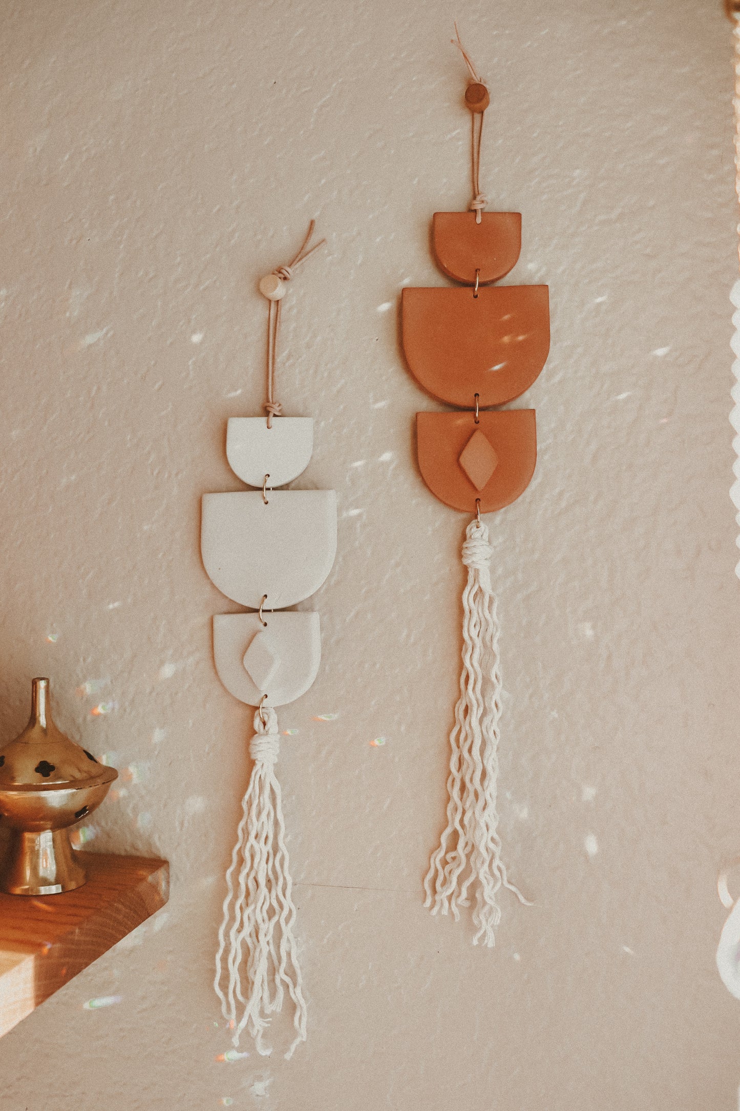 Stacked Small Wall Hanging | 2 Colors