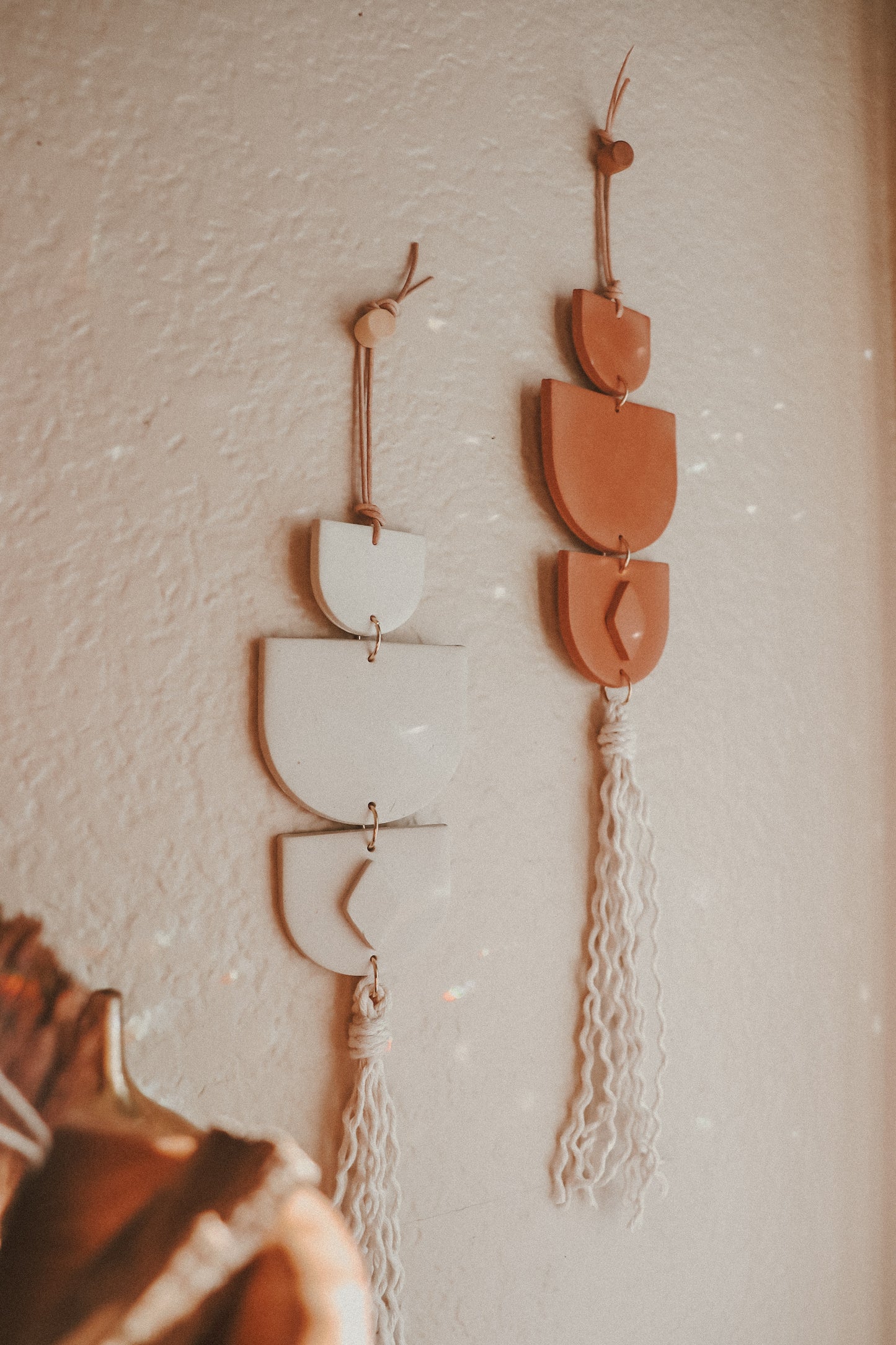 Stacked Small Wall Hanging | 2 Colors